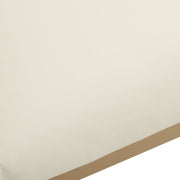 Uttermost Apsley Winter White Gold Framed Counter stool