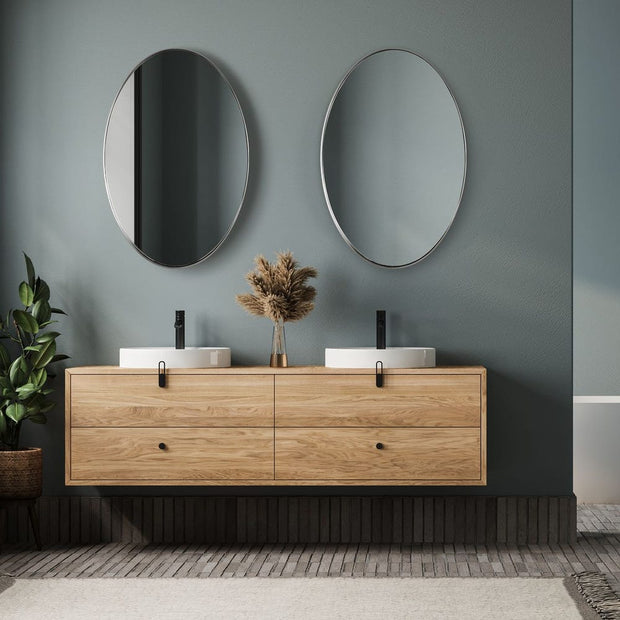 Uttermost Pursley Steel Brushed Nickel Oval Mirror