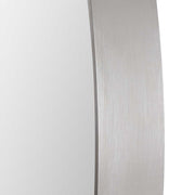 Uttermost Pursley Steel Brushed Nickel Oval Mirror