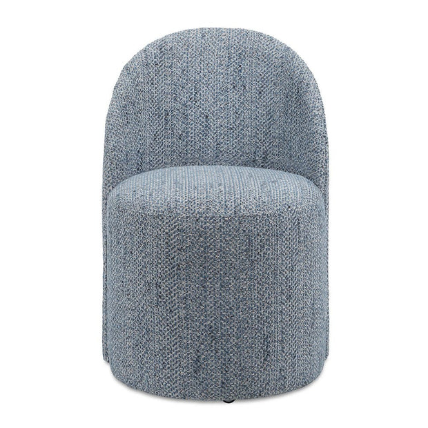 Uttermost Roll With It Denim Chenille Dining Chair