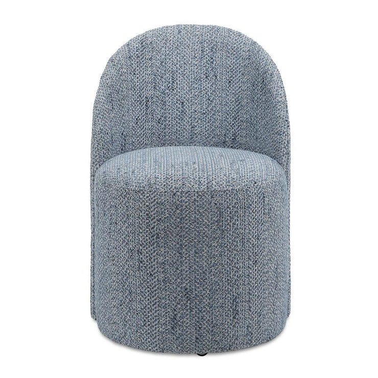 Uttermost Roll With It Denim Chenille Dining Chair