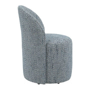 Uttermost Roll With It Denim Chenille Dining Chair