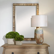 Uttermost Cocos Rectangle Coconut Shells Mirror
