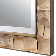 Uttermost Cocos Rectangle Coconut Shells Mirror