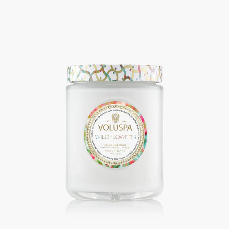 Voluspa Wildflowers Large Jar Candle ~18oz