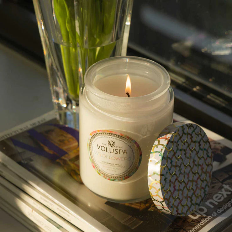 Voluspa Wildflowers Large Jar Candle ~18oz
