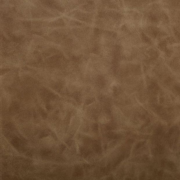 Uttermost Conifer Camel Faux Leather Modern Dining ArmChair