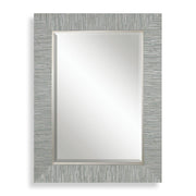 Uttermost Belaya Blue-Gray And Silver Mirror