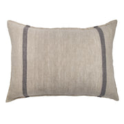 Pom Pom at Home Rory Flax and Midnight Big Pillow with Insert ~ 28 x 36