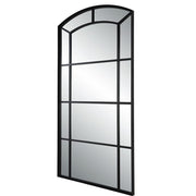 Uttermost Camber Rich Satin Black Arch Mirror