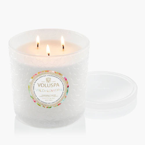 Voluspa Wildflowers Luxe Candle ~ 30oz