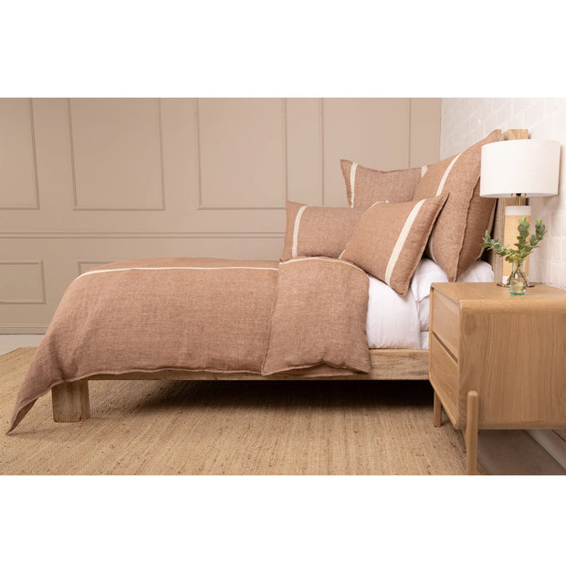 Pom Pom at Home Rory Terra Cotta and Flax Big Pillow with Insert ~ 28 x 36 (Copy)