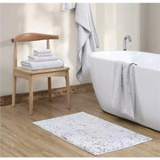 Sunday Citizen Estremoz White Marble Towel Set 2 Bath Towels, 2 Hand Towels and 2 Washcloths