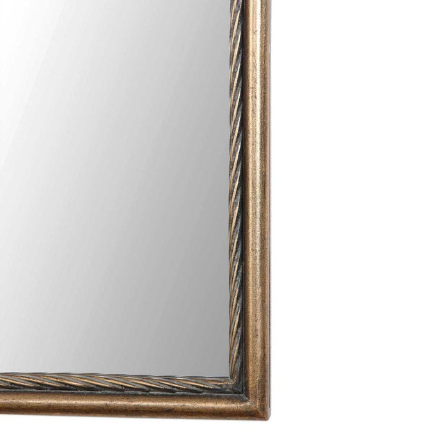 Uttermost Adelasia Antique Gold Leaf Iron Mirror