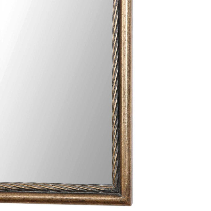 Uttermost Adelasia Antique Gold Leaf Iron Mirror