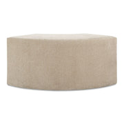 Uttermost Khai Cream Velvet Curved Bench
