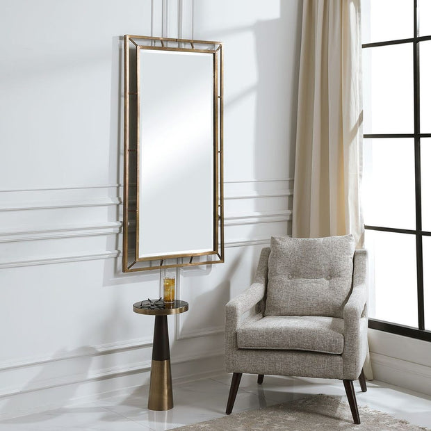 Uttermost Farrow Copper Cladding Iron Mirror