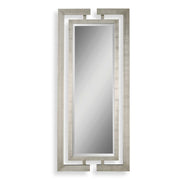 Uttermost Jamal Wooden Frame Silver Leaf Mirror