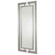 Uttermost Jamal Wooden Frame Silver Leaf Mirror