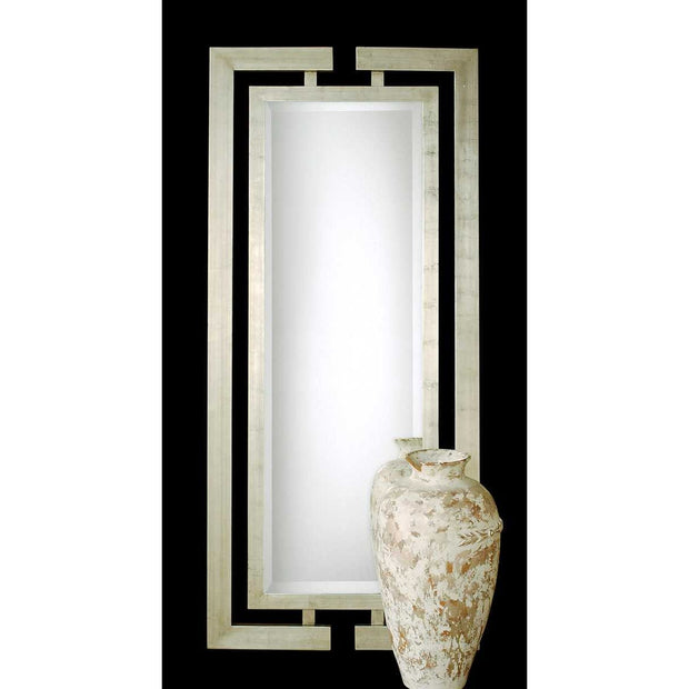 Uttermost Jamal Wooden Frame Silver Leaf Mirror
