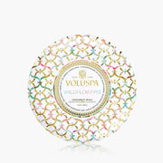 Voluspa Wildflowers 3 Wick Tin Candle ~12oz