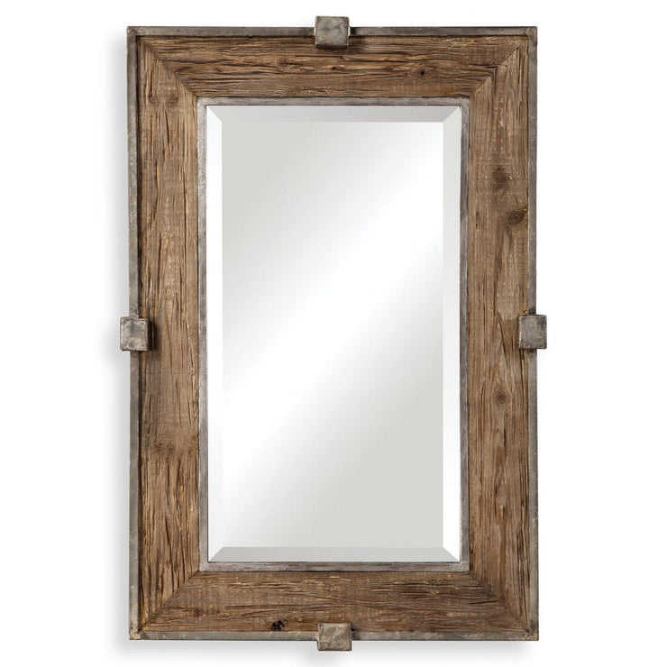 Uttermost Siringo Weathered Fir Wood  Mirror