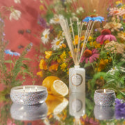 Voluspa Wildflowers 3 Wick Tin Candle ~12oz