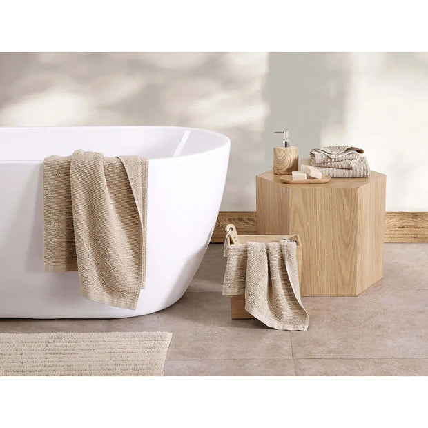 Sunday Citizen Cascais Linen Ultra Fluffy Towel Set 2 Bath Towels, 2 Hand Towels and 2 Washcloths