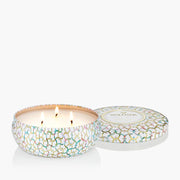 Voluspa Wildflowers 3 Wick Tin Candle ~12oz
