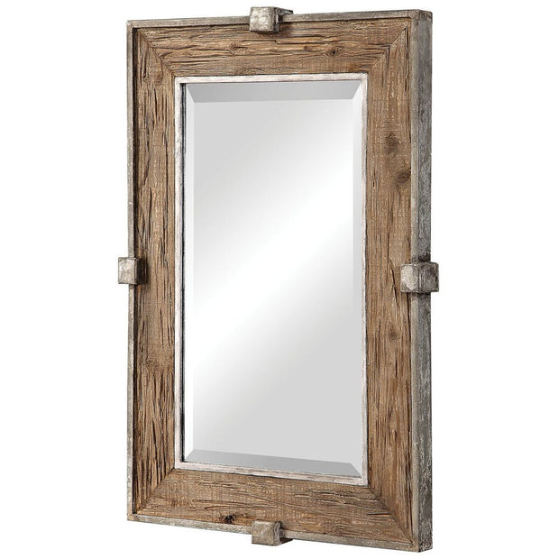 Uttermost Siringo Weathered Fir Wood  Mirror
