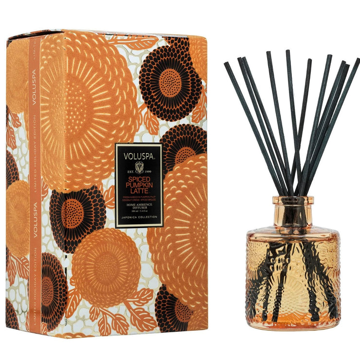 Voluspa Spiced Pumpkin Latte Reed Diffuser