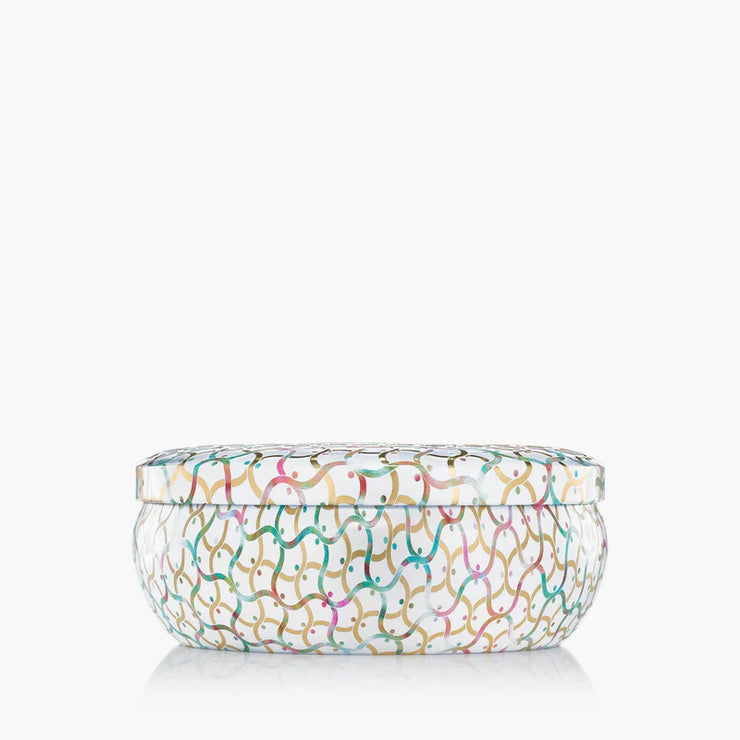 Voluspa Wildflowers 3 Wick Tin Candle ~12oz