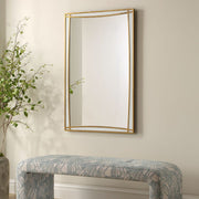 Uttermost Florence Warm Antique Gold Mirror