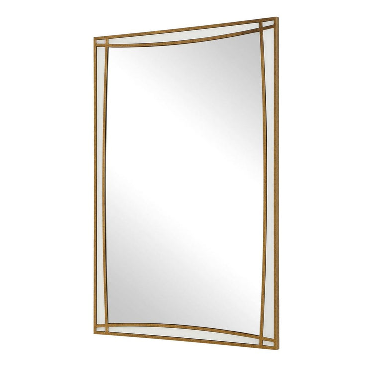 Uttermost Florence Warm Antique Gold Mirror