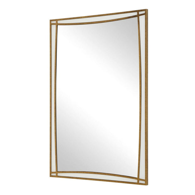 Uttermost Florence Warm Antique Gold Mirror