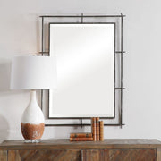 Uttermost Ironworks Industrial Iron Mirror
