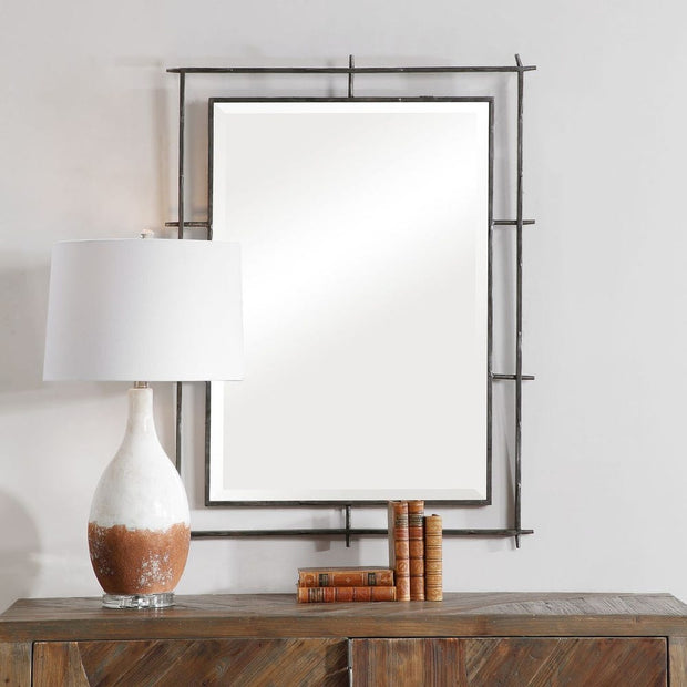 Uttermost Ironworks Industrial Iron Mirror