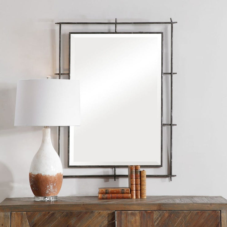 Uttermost Ironworks Industrial Iron Mirror