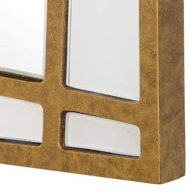 Uttermost Florence Warm Antique Gold Mirror