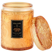 Voluspa Spiced Pumpkin Latte Small Jar Candle 5.5 oz.