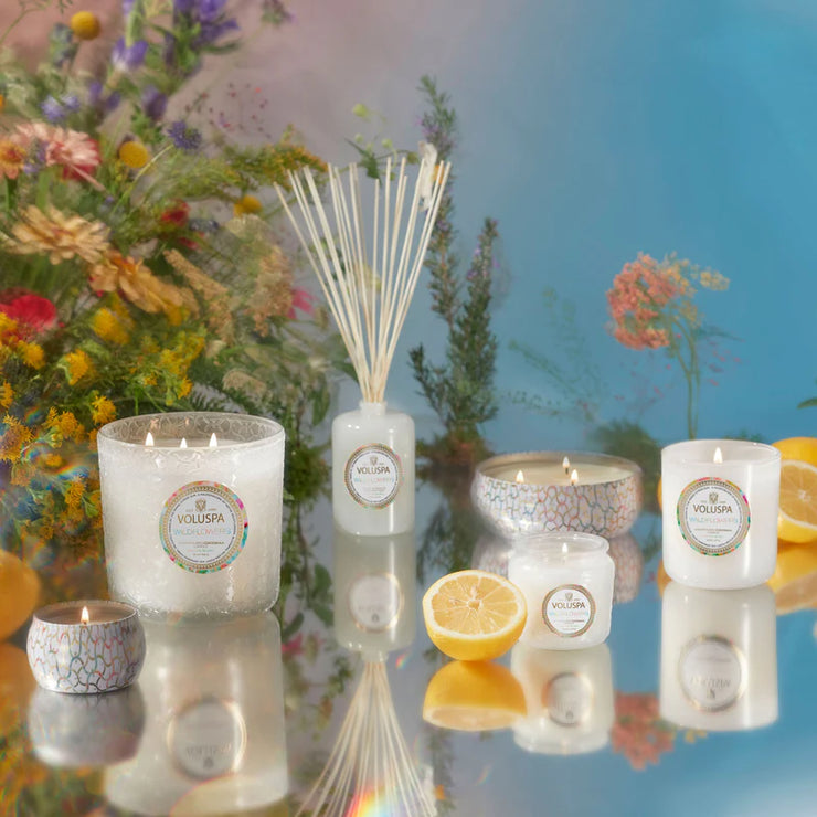 Voluspa Wildflowers Petite Candle ~4.5oz