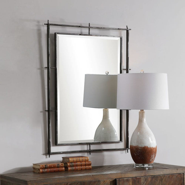 Uttermost Ironworks Industrial Iron Mirror