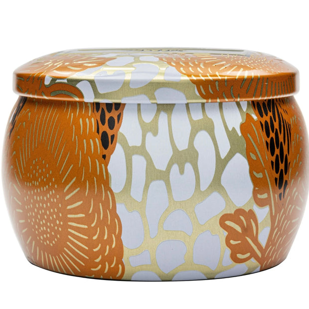 Voluspa Spiced Pumpkin Latte Mini Tin Candle ~ LIMITED QUANTITIES