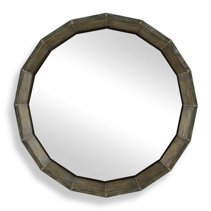 Uttermost Neve Rich Bronze Round Mirror
