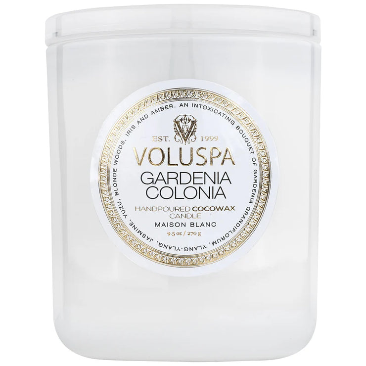 Voluspa Gardenia Colonia Classic Candle~9.5oz