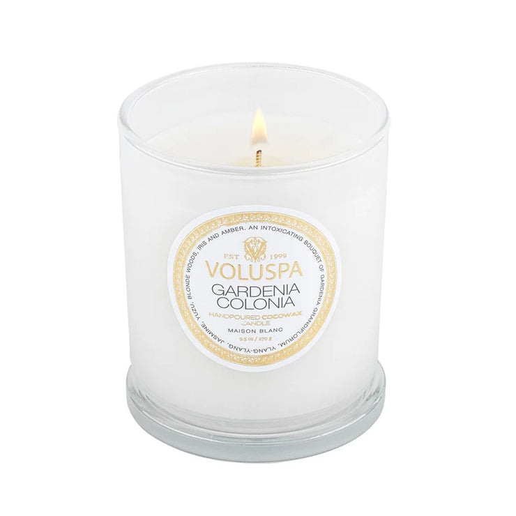 Voluspa Gardenia Colonia Classic Candle~9.5oz