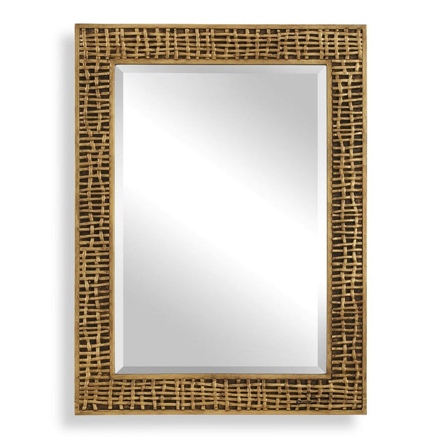 Uttermost Woven In Time Antique Gold Mirror