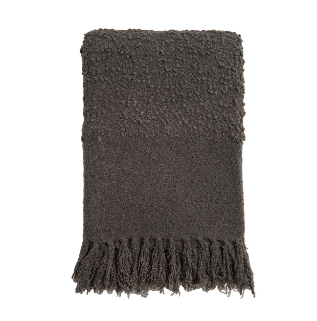 Pom Pom at Home Murphy Boucle Oversized Throw Blanket ~ Available in Ivory, Moss, Seaglass, Walnut & Midnight