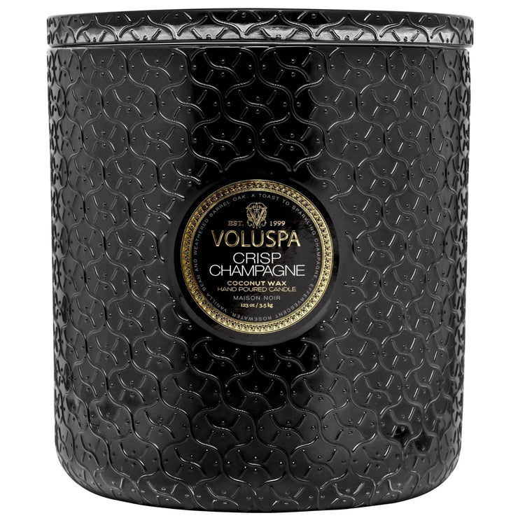 Voluspa Crisp Champagne 5 Wick Hearth Candle ~ 123 oz.
