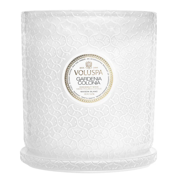 Voluspa Gardenia Colonia 5 Wick Hearth Candle ~123oz